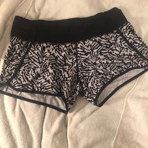 Lululemon running shorts